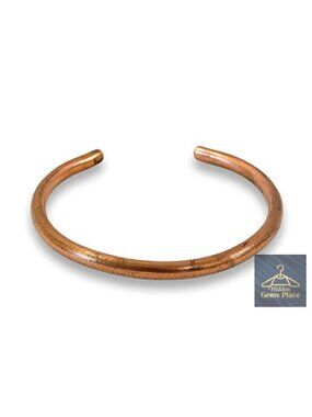 Tibetan Handcrafted Copper Medicine Cuff Bracelet